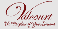 Valcourt fireplaces logo
